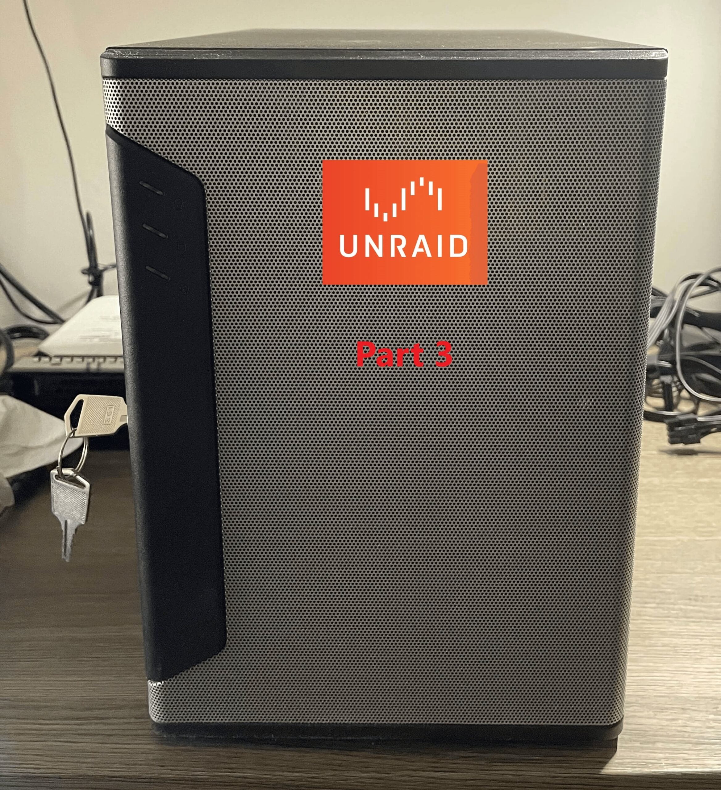 How I installed Unraid and started my journey in networking. Part 3