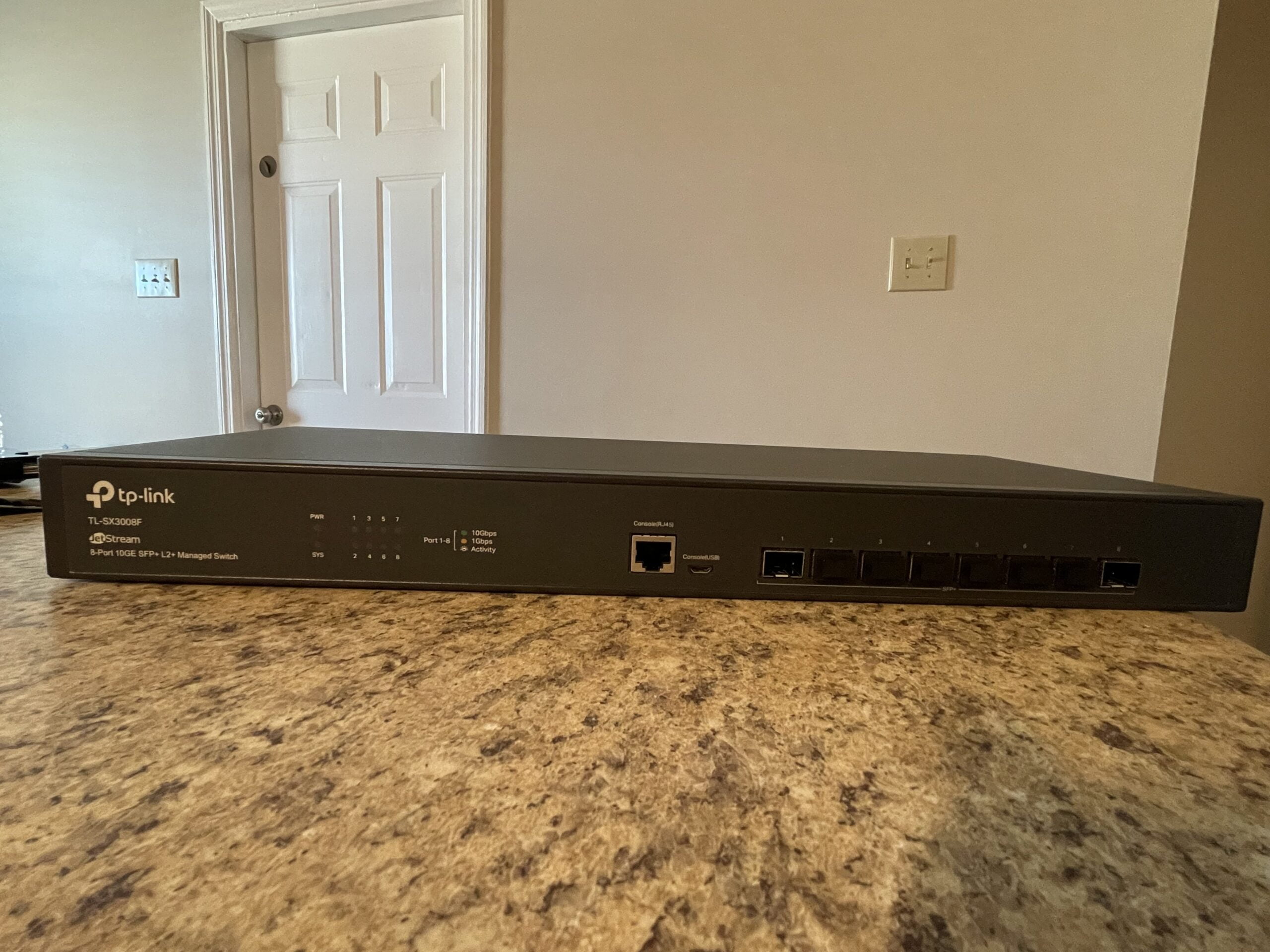 How I factory reset my TP-Link Network Switch (TP-SX3008F)