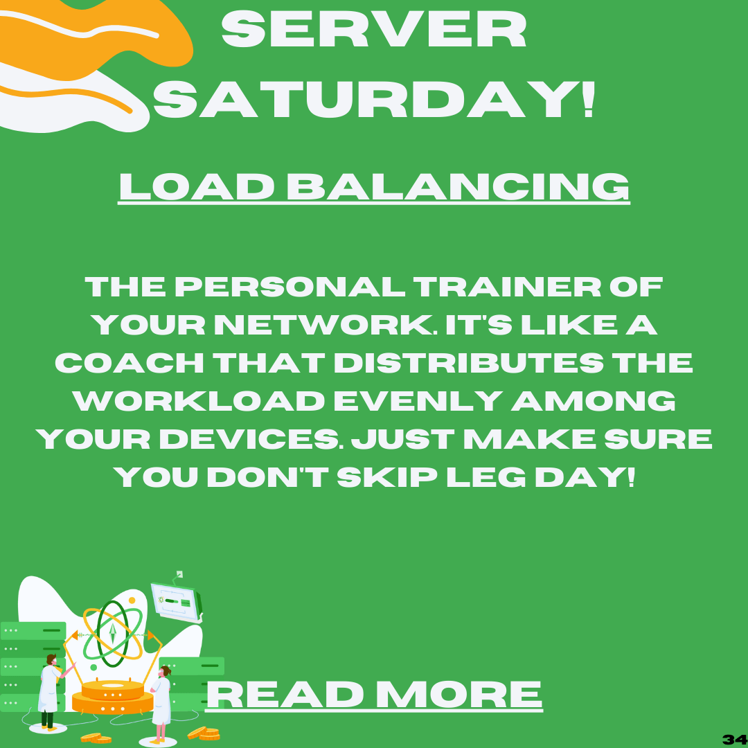 Server Saturday: Mastering Load Balancing – Improving Server Performance and Availability