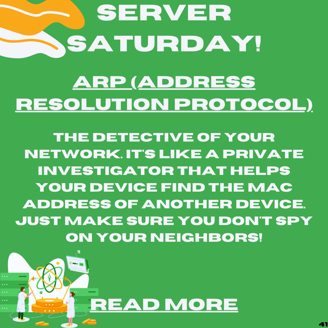 Server Saturday: Understanding ARP – How Devices Communicate on a Local Network
