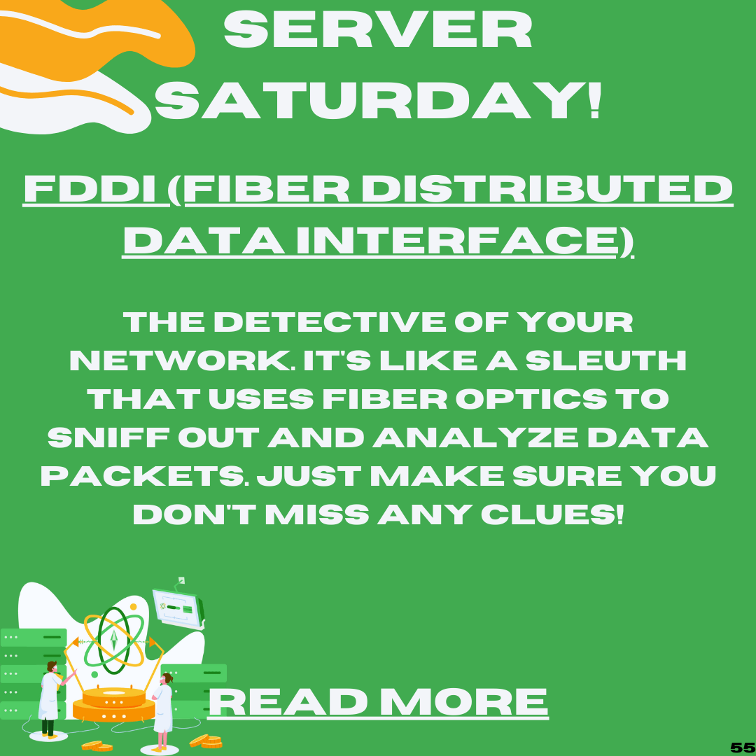 Server Saturday: FDDI – The Fiber Optic Network Standard of the Past