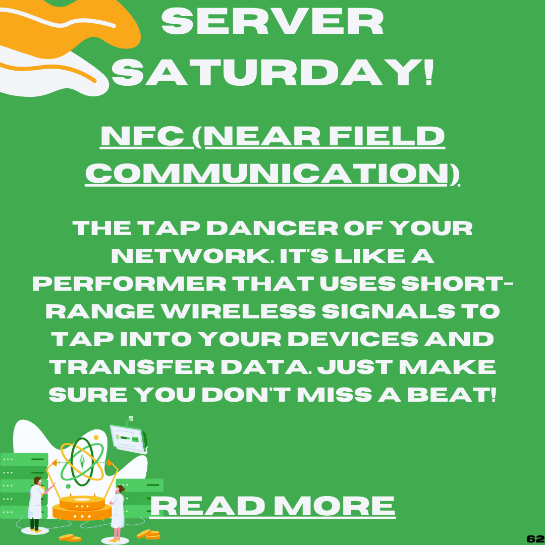 Server Saturday: NFC – The Future of Contactless Data Transfer