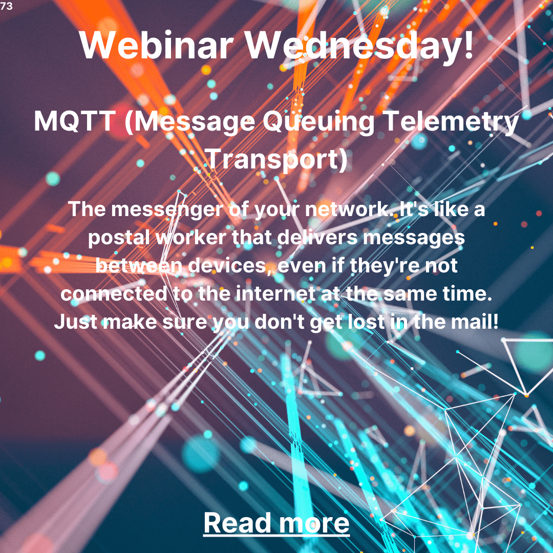 Webinar Wednesday: MQTT – The Power of Messaging for IoT and Beyond