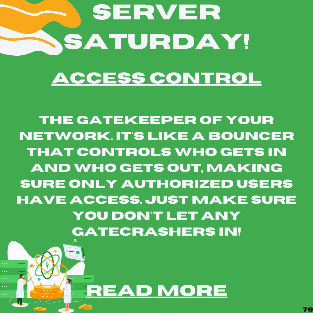 Server Saturday: Controlling Access to Your Network – A Guide to Access Control