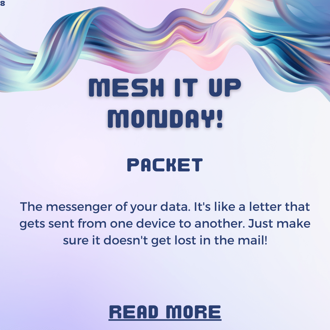 Mesh it up Monday: Packets: The Building Blocks of the Internet